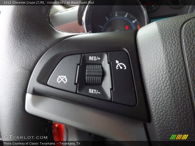 Victory Red / Jet Black/Sport Red 2012 Chevrolet Cruze LT/RS