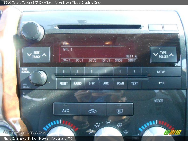 Pyrite Brown Mica / Graphite Gray 2010 Toyota Tundra SR5 CrewMax