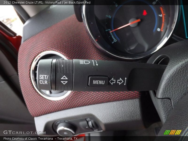 Victory Red / Jet Black/Sport Red 2012 Chevrolet Cruze LT/RS