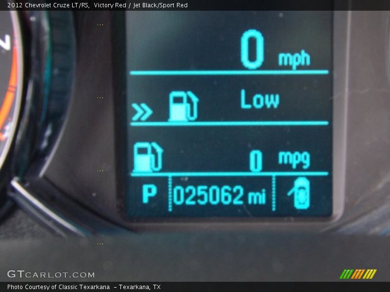 Victory Red / Jet Black/Sport Red 2012 Chevrolet Cruze LT/RS