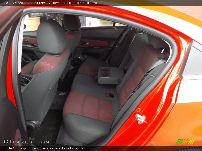 Victory Red / Jet Black/Sport Red 2012 Chevrolet Cruze LT/RS