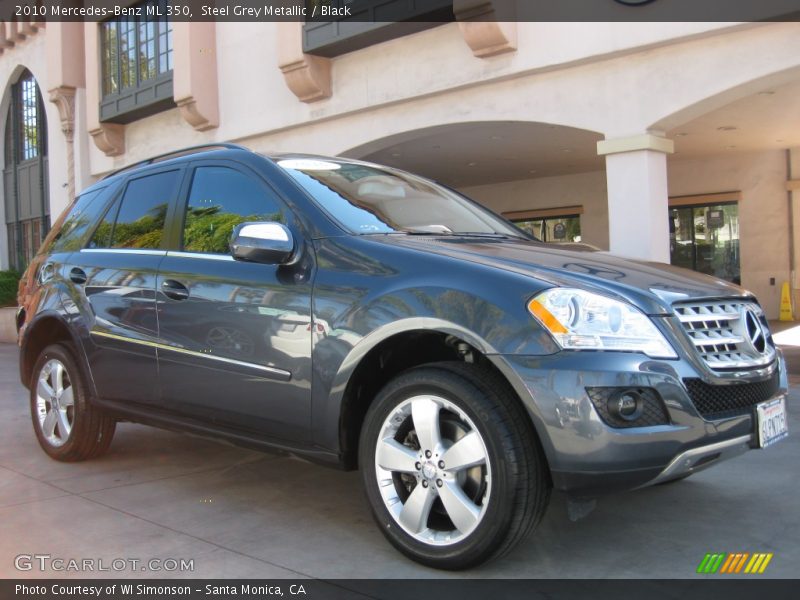 Front 3/4 View of 2010 ML 350