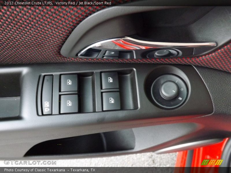 Victory Red / Jet Black/Sport Red 2012 Chevrolet Cruze LT/RS