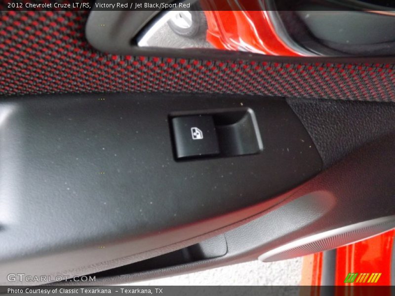 Victory Red / Jet Black/Sport Red 2012 Chevrolet Cruze LT/RS