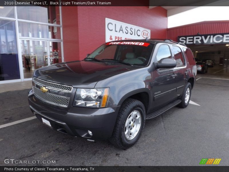 Black / Light Titanium/Dark Titanium 2010 Chevrolet Tahoe LT