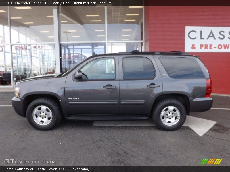 Black / Light Titanium/Dark Titanium 2010 Chevrolet Tahoe LT