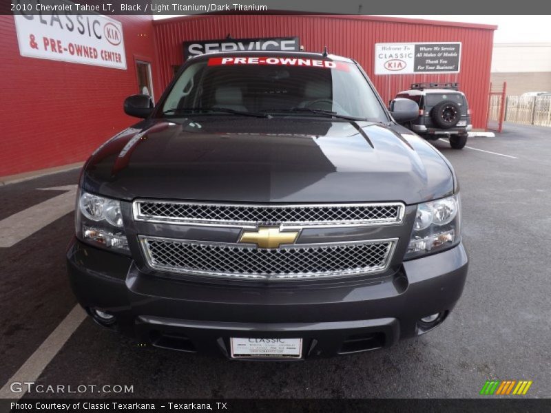 Black / Light Titanium/Dark Titanium 2010 Chevrolet Tahoe LT