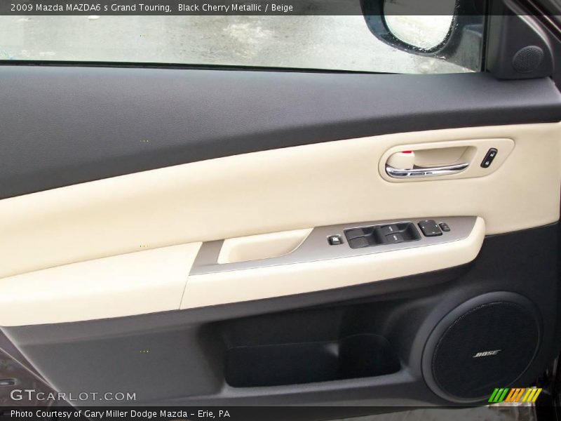 Black Cherry Metallic / Beige 2009 Mazda MAZDA6 s Grand Touring