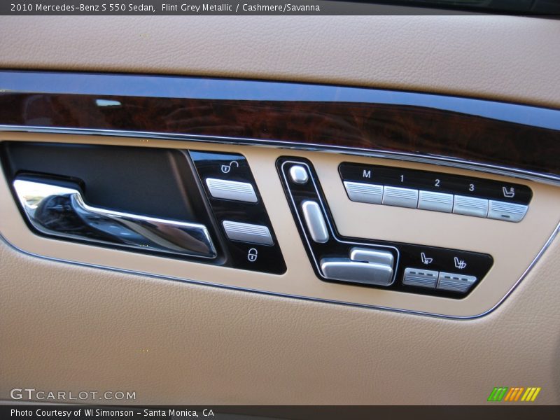 Controls of 2010 S 550 Sedan
