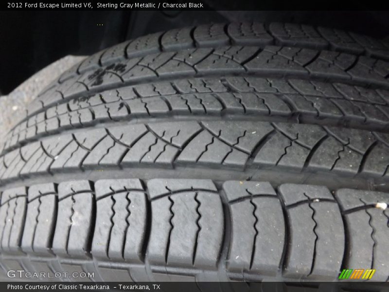 Sterling Gray Metallic / Charcoal Black 2012 Ford Escape Limited V6