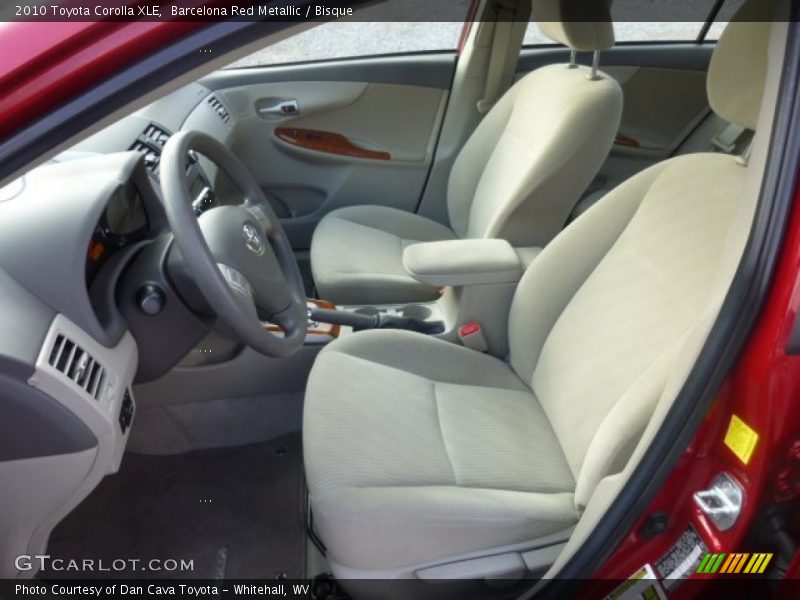  2010 Corolla XLE Bisque Interior