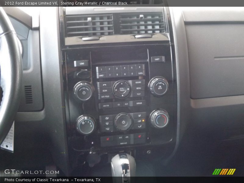 Sterling Gray Metallic / Charcoal Black 2012 Ford Escape Limited V6