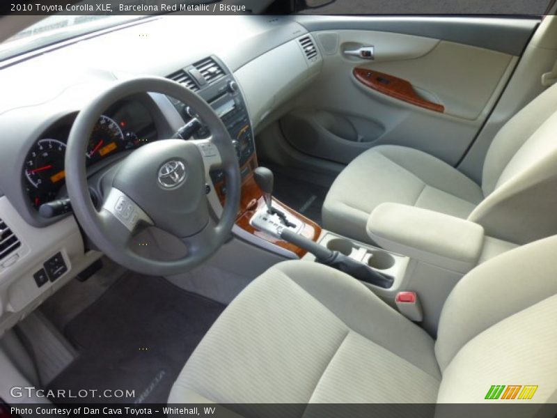Bisque Interior - 2010 Corolla XLE 