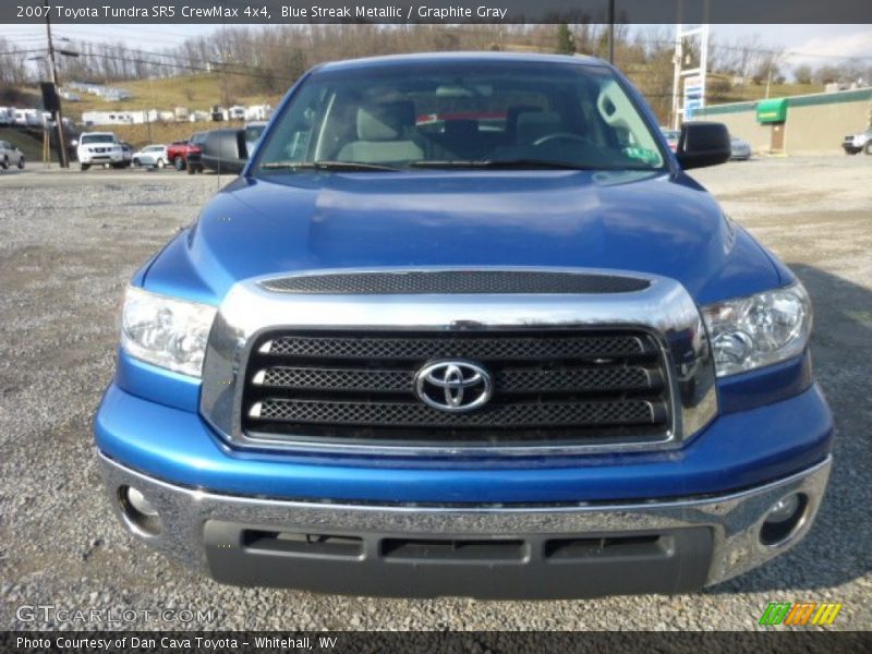 Blue Streak Metallic / Graphite Gray 2007 Toyota Tundra SR5 CrewMax 4x4