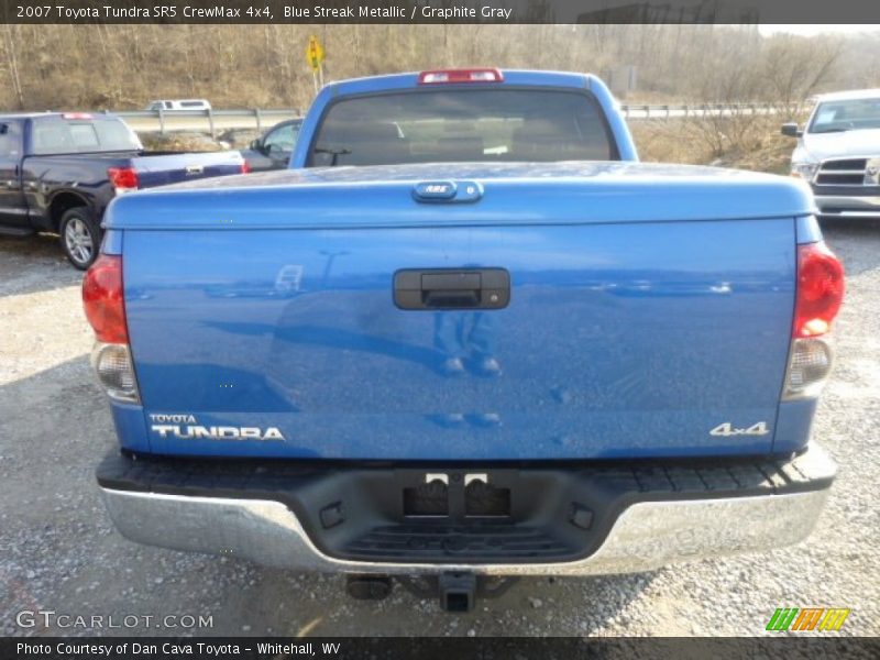 Blue Streak Metallic / Graphite Gray 2007 Toyota Tundra SR5 CrewMax 4x4