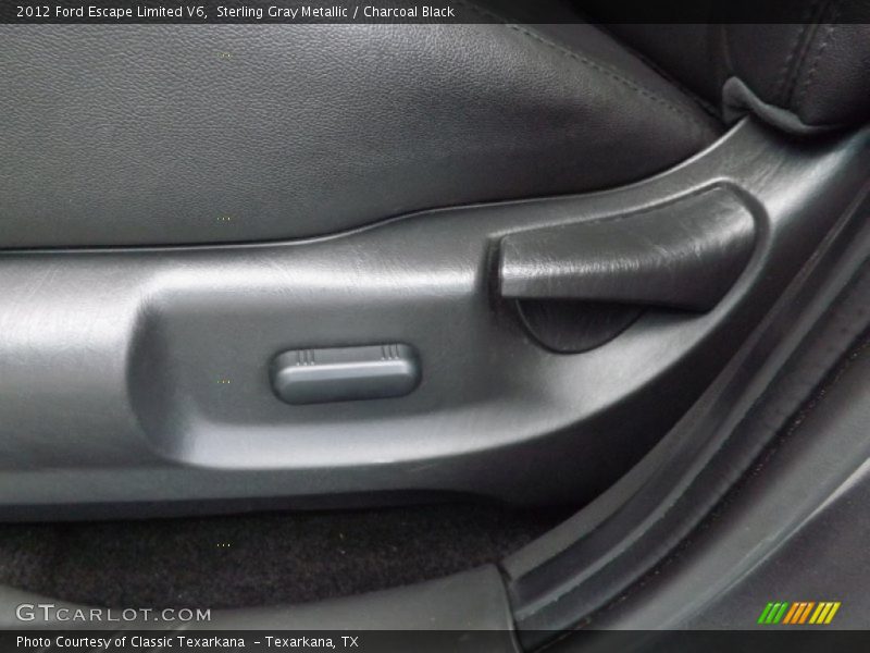 Sterling Gray Metallic / Charcoal Black 2012 Ford Escape Limited V6