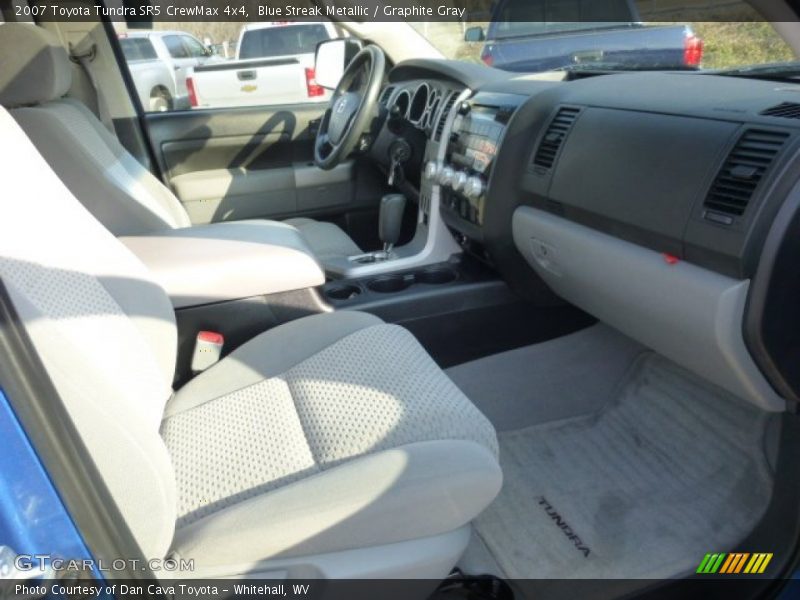 Blue Streak Metallic / Graphite Gray 2007 Toyota Tundra SR5 CrewMax 4x4