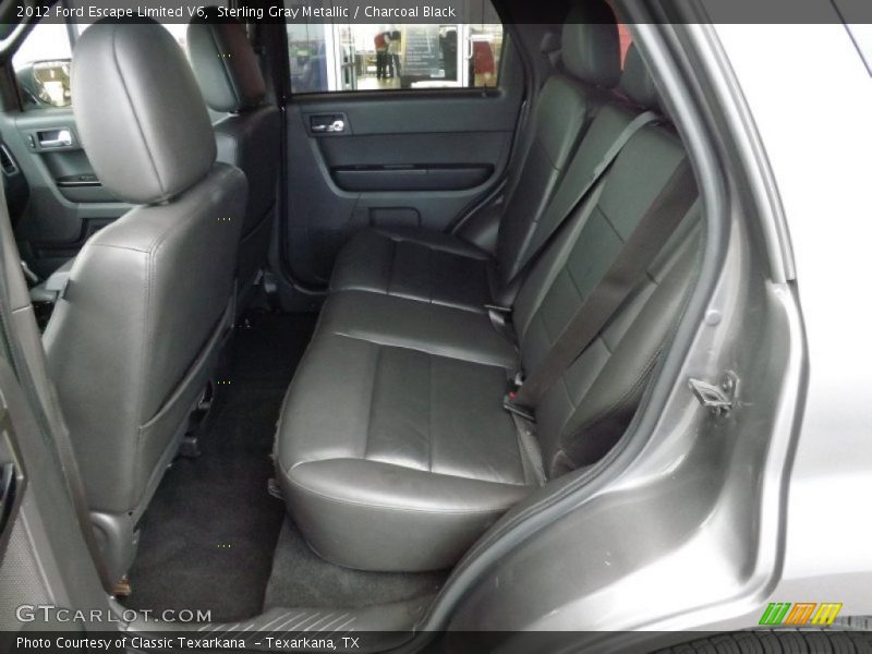 Rear Seat of 2012 Escape Limited V6