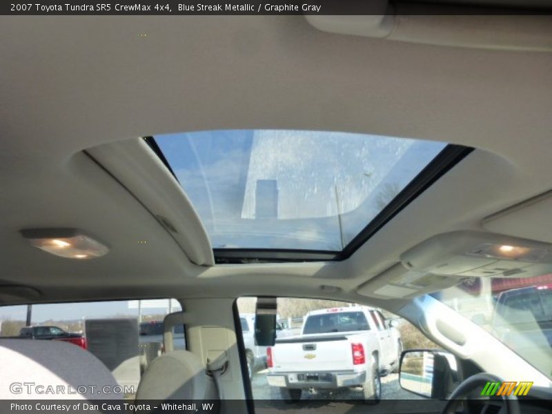 Blue Streak Metallic / Graphite Gray 2007 Toyota Tundra SR5 CrewMax 4x4