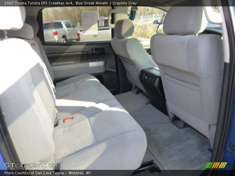 Blue Streak Metallic / Graphite Gray 2007 Toyota Tundra SR5 CrewMax 4x4