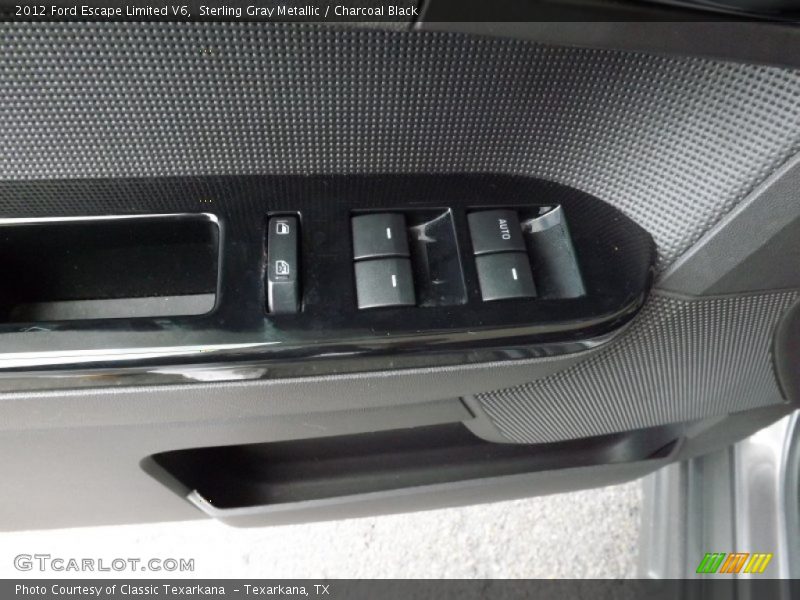 Sterling Gray Metallic / Charcoal Black 2012 Ford Escape Limited V6