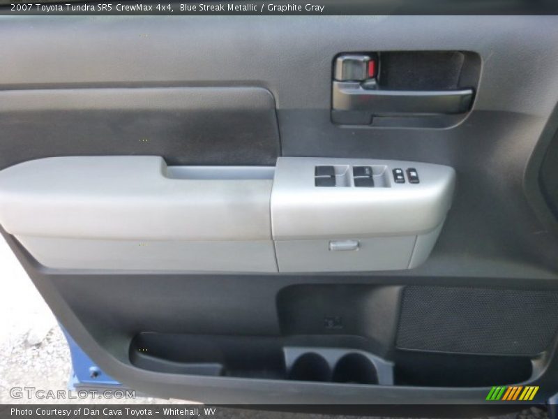 Blue Streak Metallic / Graphite Gray 2007 Toyota Tundra SR5 CrewMax 4x4