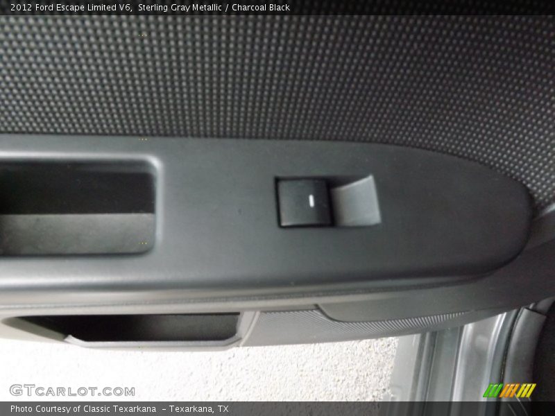 Sterling Gray Metallic / Charcoal Black 2012 Ford Escape Limited V6