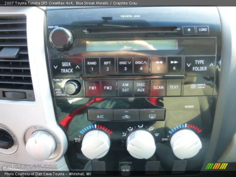 Blue Streak Metallic / Graphite Gray 2007 Toyota Tundra SR5 CrewMax 4x4