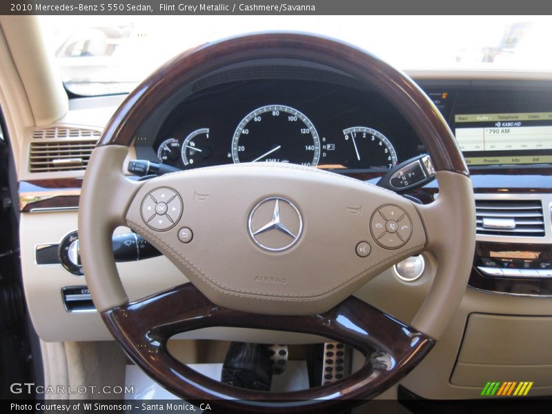  2010 S 550 Sedan Steering Wheel