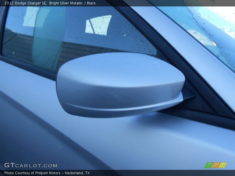 Bright Silver Metallic / Black 2012 Dodge Charger SE