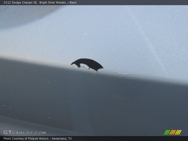 Bright Silver Metallic / Black 2012 Dodge Charger SE