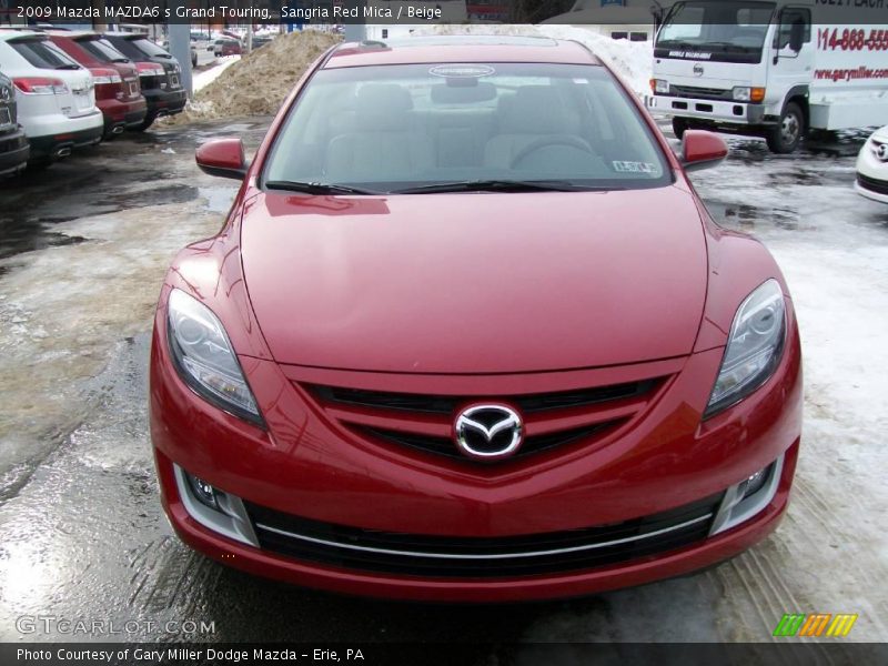 Sangria Red Mica / Beige 2009 Mazda MAZDA6 s Grand Touring