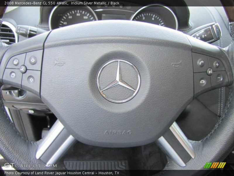 Iridium Silver Metallic / Black 2008 Mercedes-Benz GL 550 4Matic