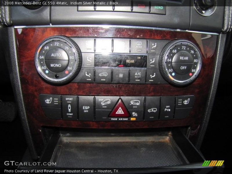 Controls of 2008 GL 550 4Matic