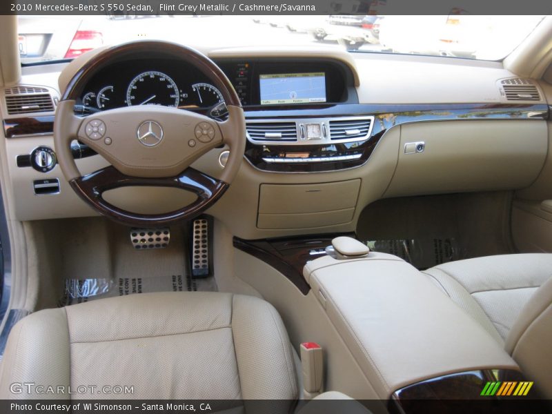 Dashboard of 2010 S 550 Sedan