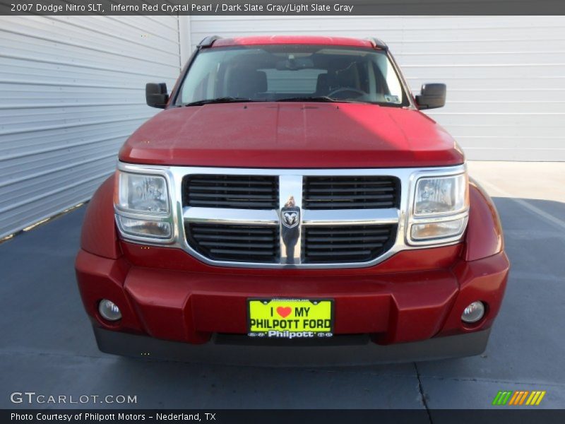 Inferno Red Crystal Pearl / Dark Slate Gray/Light Slate Gray 2007 Dodge Nitro SLT