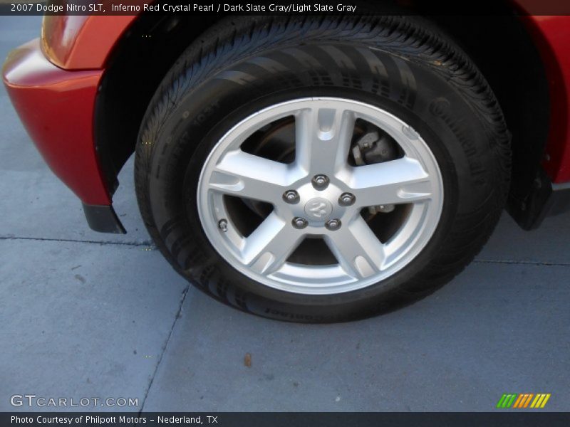 Inferno Red Crystal Pearl / Dark Slate Gray/Light Slate Gray 2007 Dodge Nitro SLT