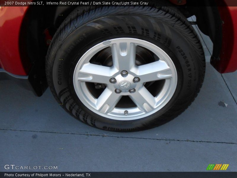 Inferno Red Crystal Pearl / Dark Slate Gray/Light Slate Gray 2007 Dodge Nitro SLT