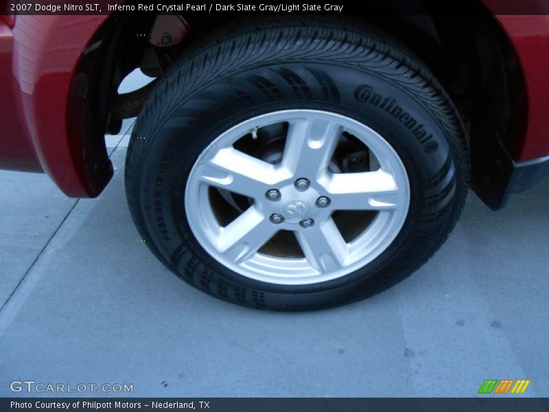 Inferno Red Crystal Pearl / Dark Slate Gray/Light Slate Gray 2007 Dodge Nitro SLT