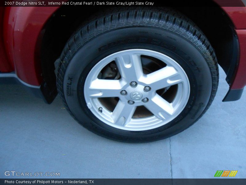 Inferno Red Crystal Pearl / Dark Slate Gray/Light Slate Gray 2007 Dodge Nitro SLT