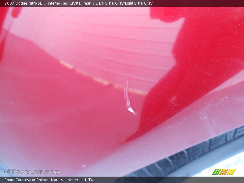 Inferno Red Crystal Pearl / Dark Slate Gray/Light Slate Gray 2007 Dodge Nitro SLT