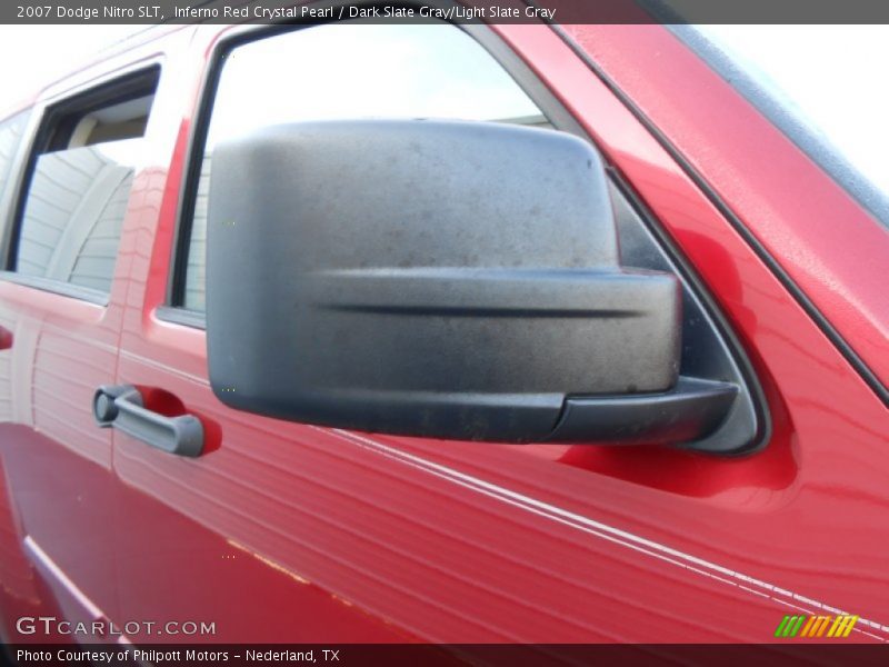 Inferno Red Crystal Pearl / Dark Slate Gray/Light Slate Gray 2007 Dodge Nitro SLT
