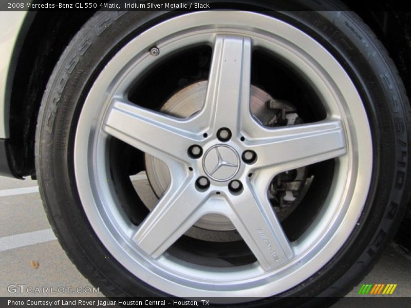 Iridium Silver Metallic / Black 2008 Mercedes-Benz GL 550 4Matic