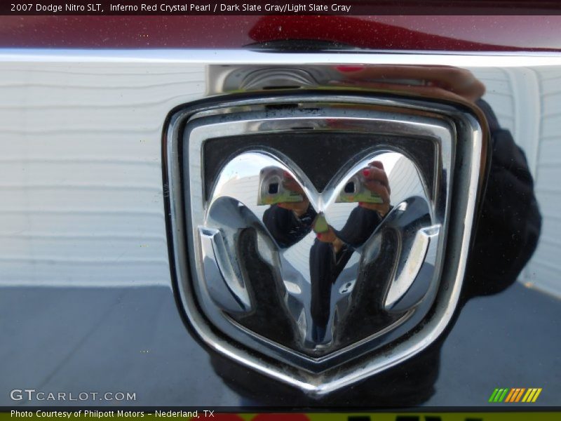 Inferno Red Crystal Pearl / Dark Slate Gray/Light Slate Gray 2007 Dodge Nitro SLT