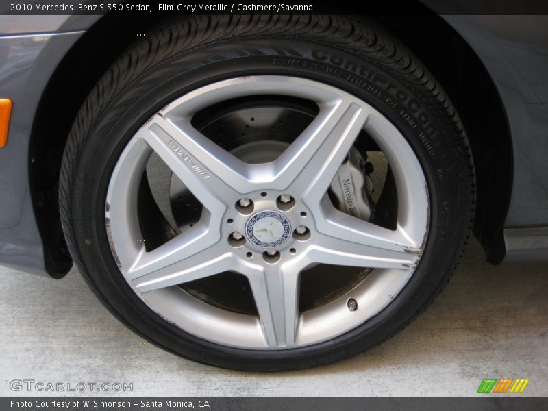  2010 S 550 Sedan Wheel