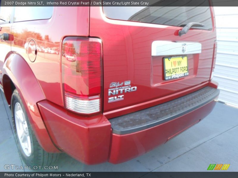 Inferno Red Crystal Pearl / Dark Slate Gray/Light Slate Gray 2007 Dodge Nitro SLT