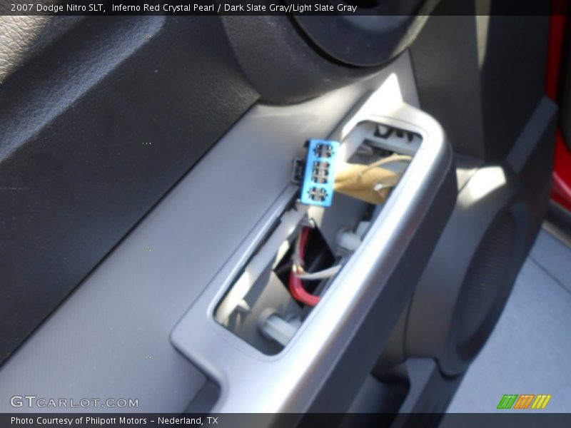 Inferno Red Crystal Pearl / Dark Slate Gray/Light Slate Gray 2007 Dodge Nitro SLT