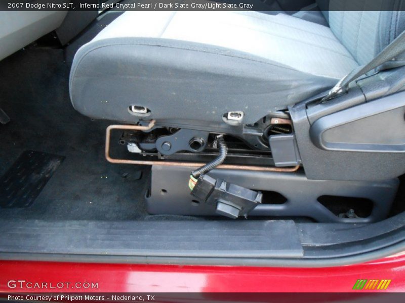 Inferno Red Crystal Pearl / Dark Slate Gray/Light Slate Gray 2007 Dodge Nitro SLT