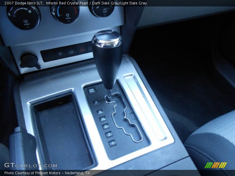 Inferno Red Crystal Pearl / Dark Slate Gray/Light Slate Gray 2007 Dodge Nitro SLT