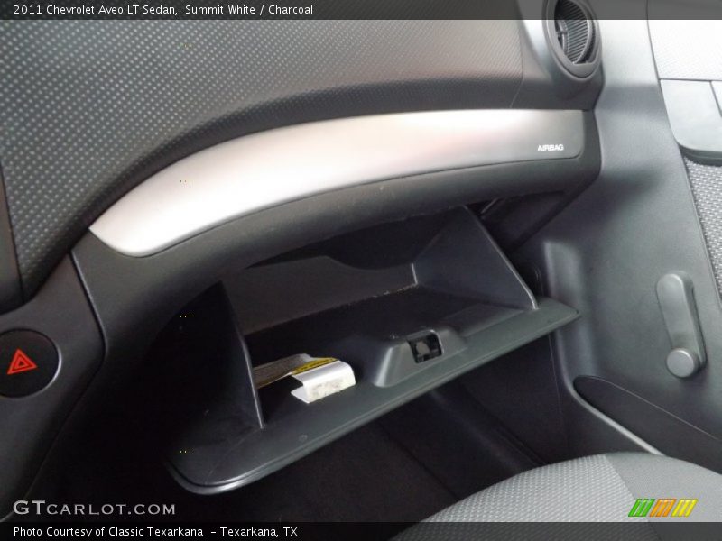 Summit White / Charcoal 2011 Chevrolet Aveo LT Sedan